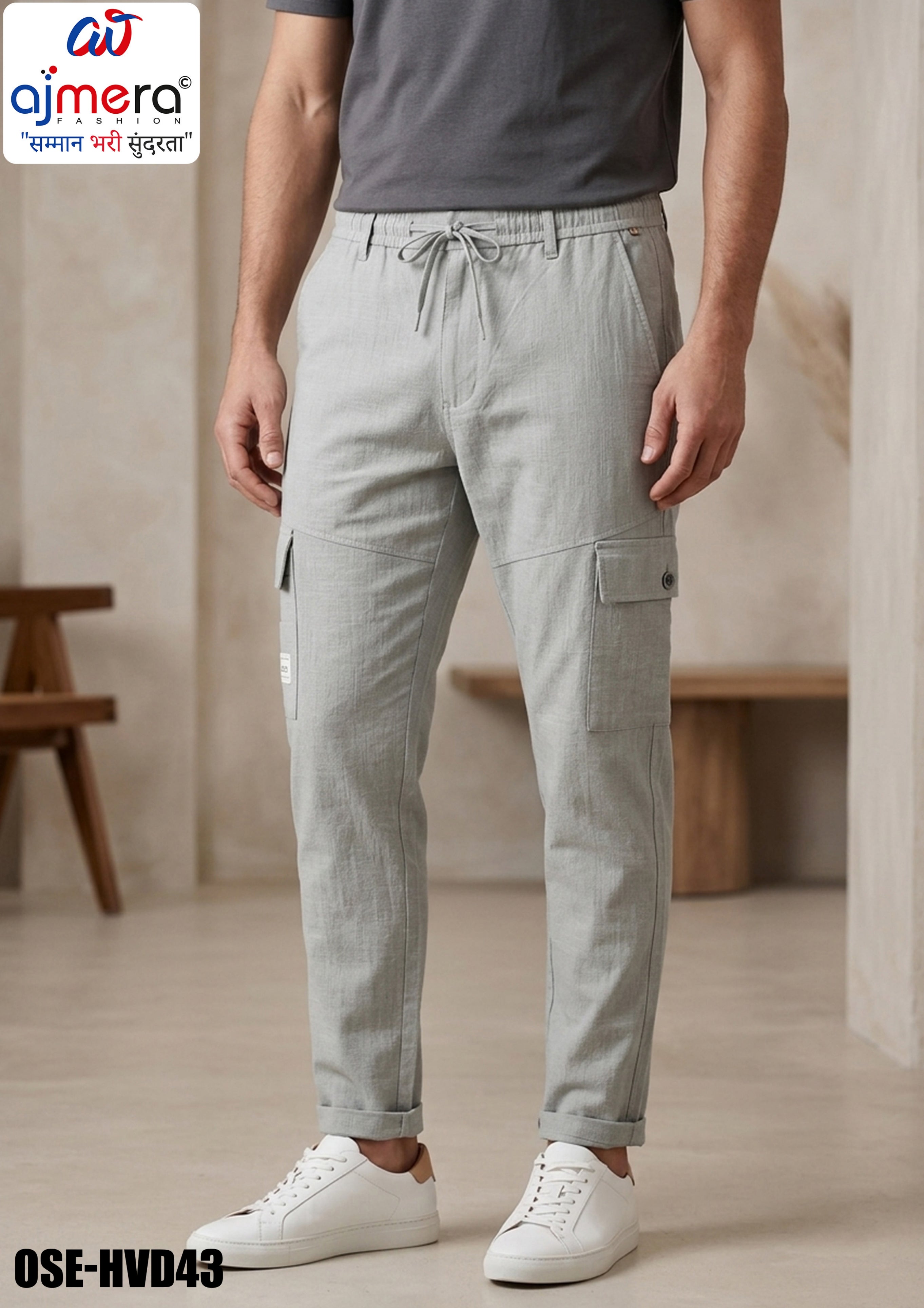 Premium Men's Cargo Pant for Casual & Utility Wear | OSE-HVD43