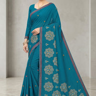 Cotton Saree with Without Blouse for Premium Ethnic and Traditional Wear | PJA-LAILA MAJNU