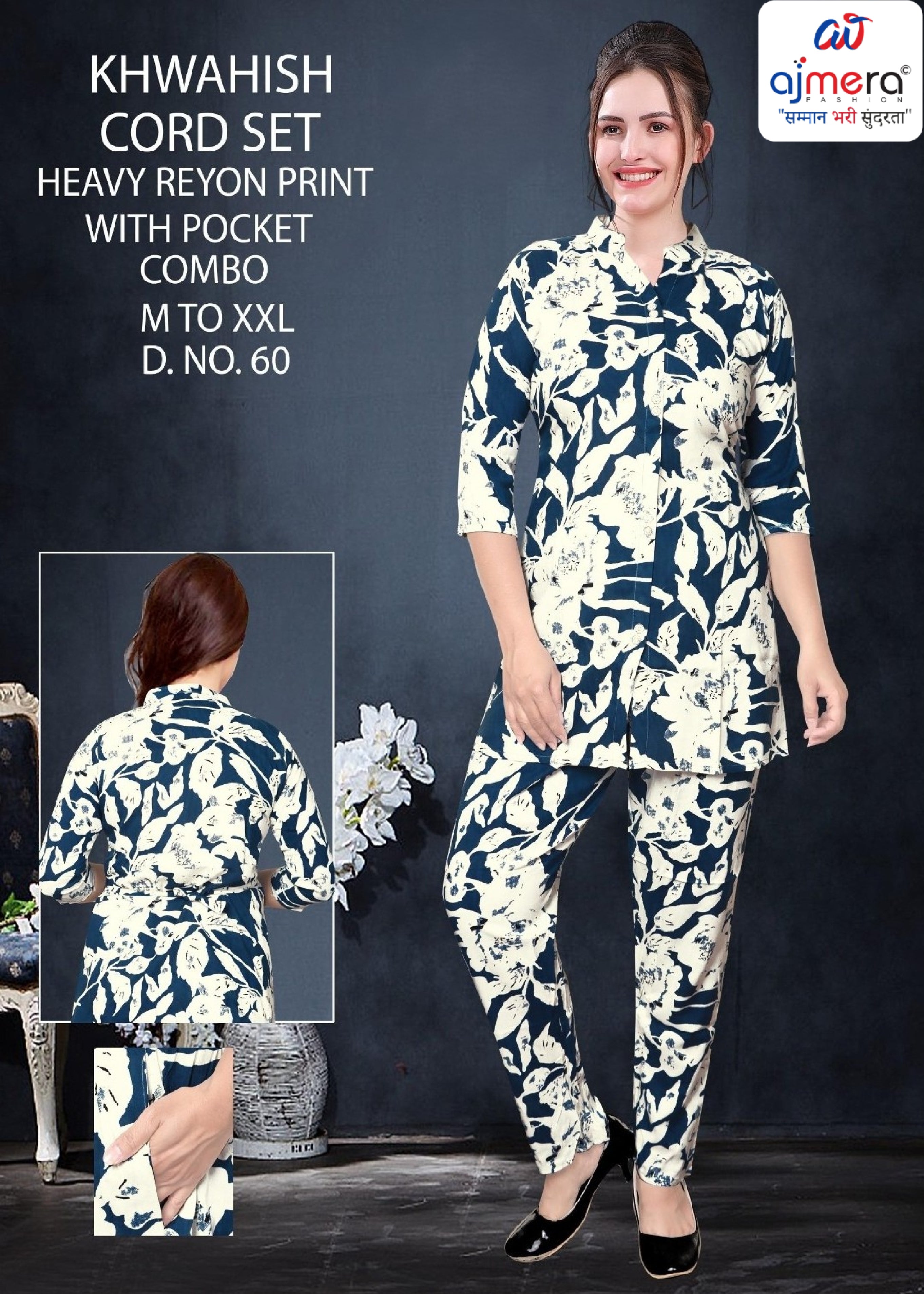 Designer Khwahish Co-Ord Set for Women | KRJ-KHWAHISH