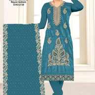 Premium Crunchi Unstitched Suit Set | KVF-CANDY CRUSH