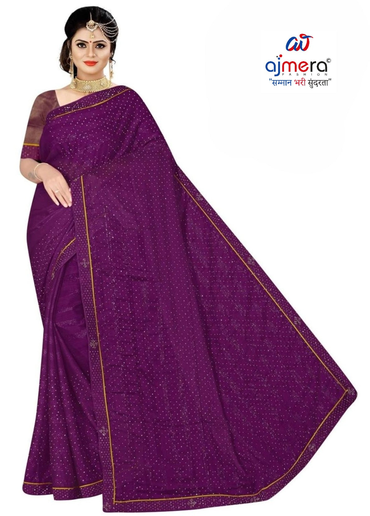 Matching Saree Wholesale with Blouse Piece for Premium Ethnic and Traditional Wear | RAL-DIL BAHAR