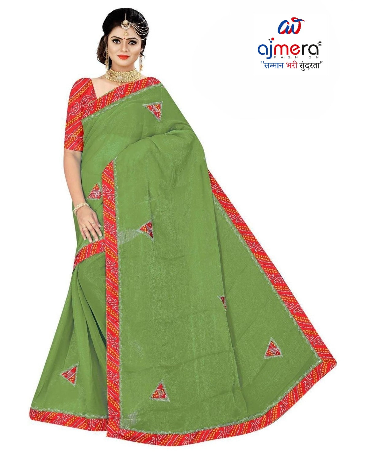 Saree Manufacturer in Surat with Blouse Piece for Premium Ethnic and Traditional Wear | RAL-BHOOL BHULAIYAA
