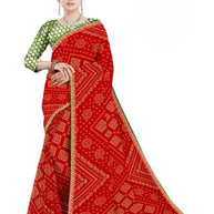 Designer Printed Saree with Blouse Piece for Special Occasions  | TD-RADHA