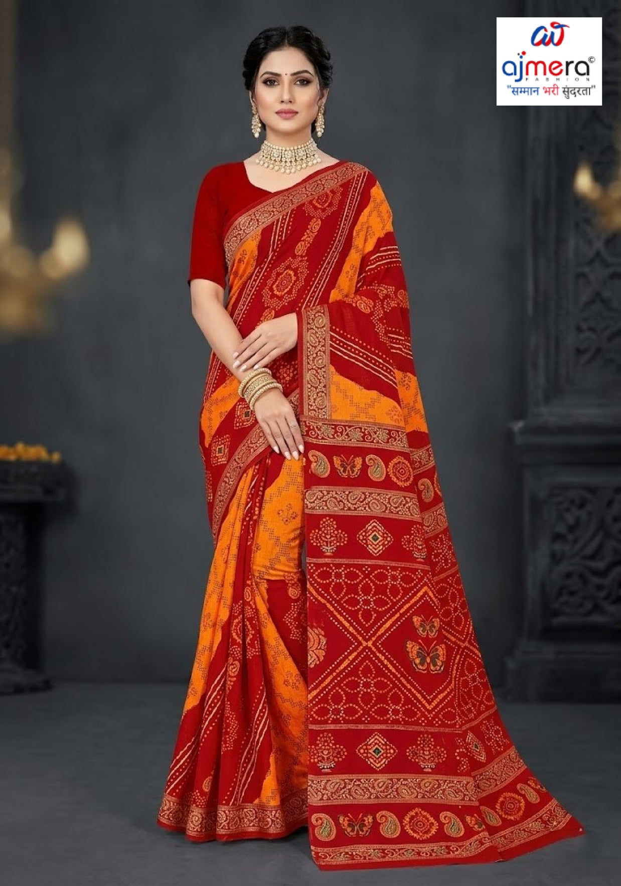 Daily Wear Cotton Saree with Without Blouse for Premium Ethnic and Traditional Wear | DS-KAILASHPATI