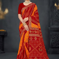 Daily Wear Cotton Saree with Without Blouse for Premium Ethnic and Traditional Wear | DS-KAILASHPATI