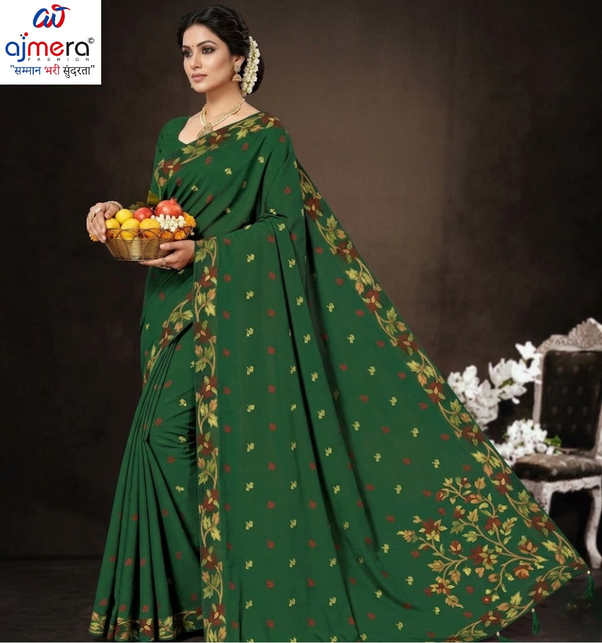 Cotton Saree with Without Blouse for Premium Ethnic and Traditional Wear | PJA-MEHAR
