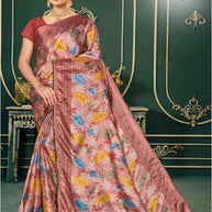 Trendy Printed Saree with Blouse Piece for Women’s Ethnic Wardrobe  | SNR-SUNDAY