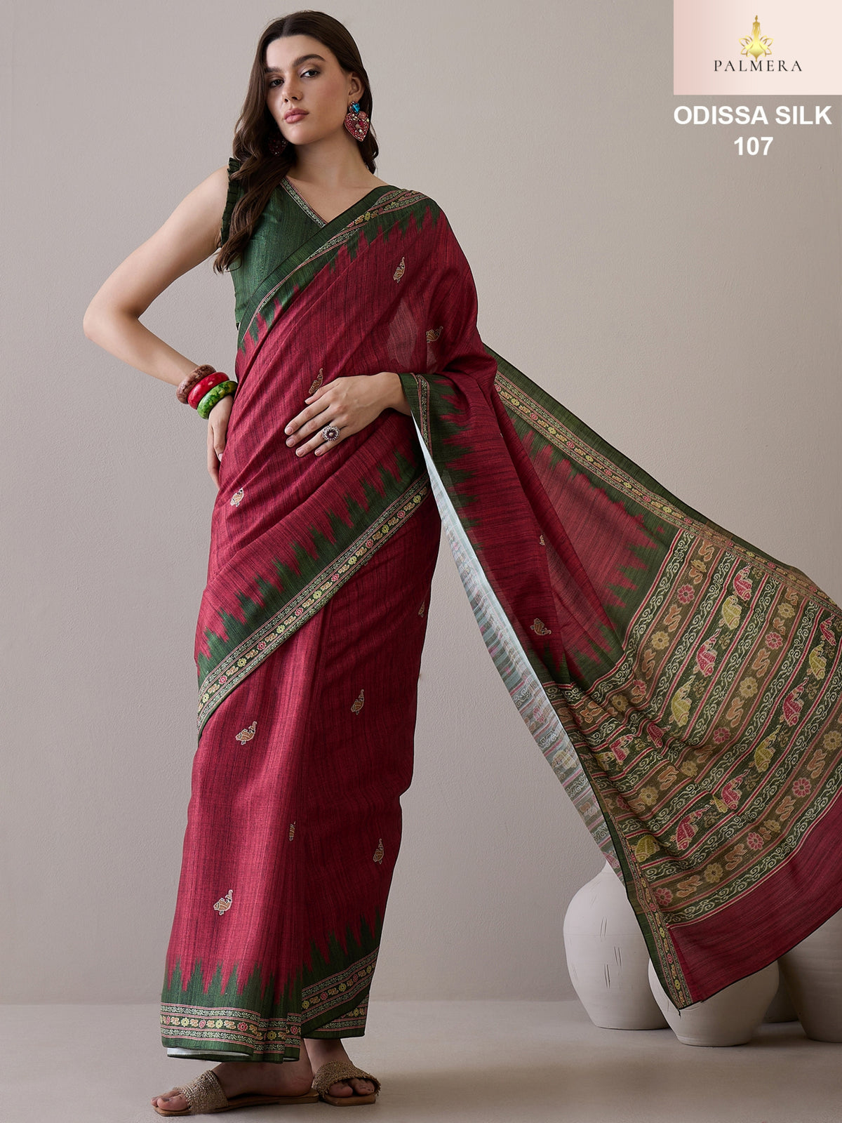Palmera Saree Wholesaler and Palmera Saree Supplier | ALL-ODISSA SILK VOL-1