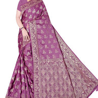 Elegant Jacquard Silk Saree with Designer Blouse Piece for Festive Elegance | DBU-MANGAL BELLA VOL-02