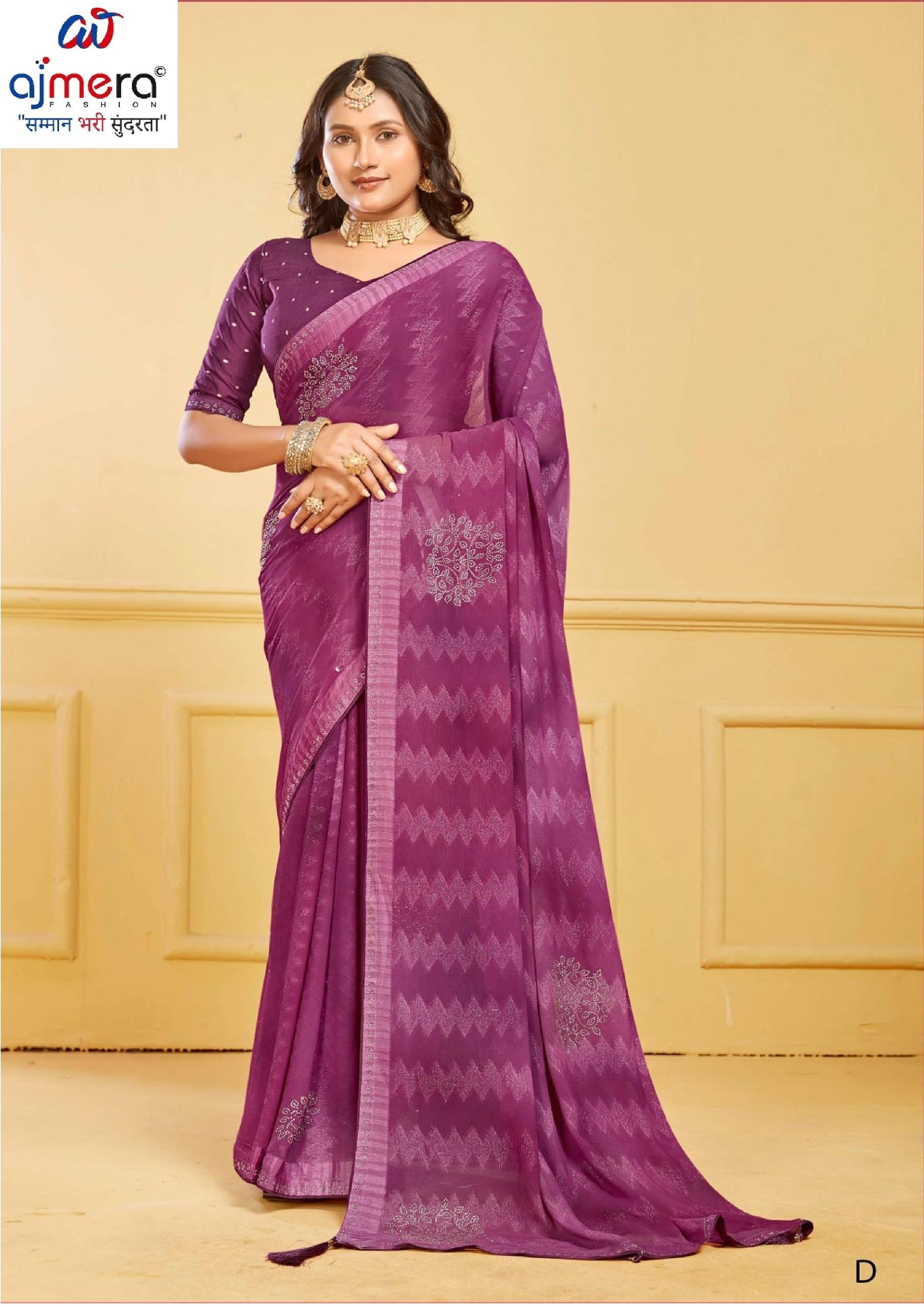 Stylish Printed Saree with Blouse Piece for Traditional Celebrations  | RDD-TANVI
