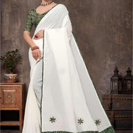 Exclusive Printed Saree with Blouse Piece for Elegant Ethnic Look  | SSR-EFFORT