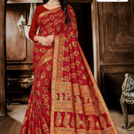 Cotton Saree with Without Blouse for Premium Ethnic and Traditional Wear | MSS-SHIV RUKMINI COTTON