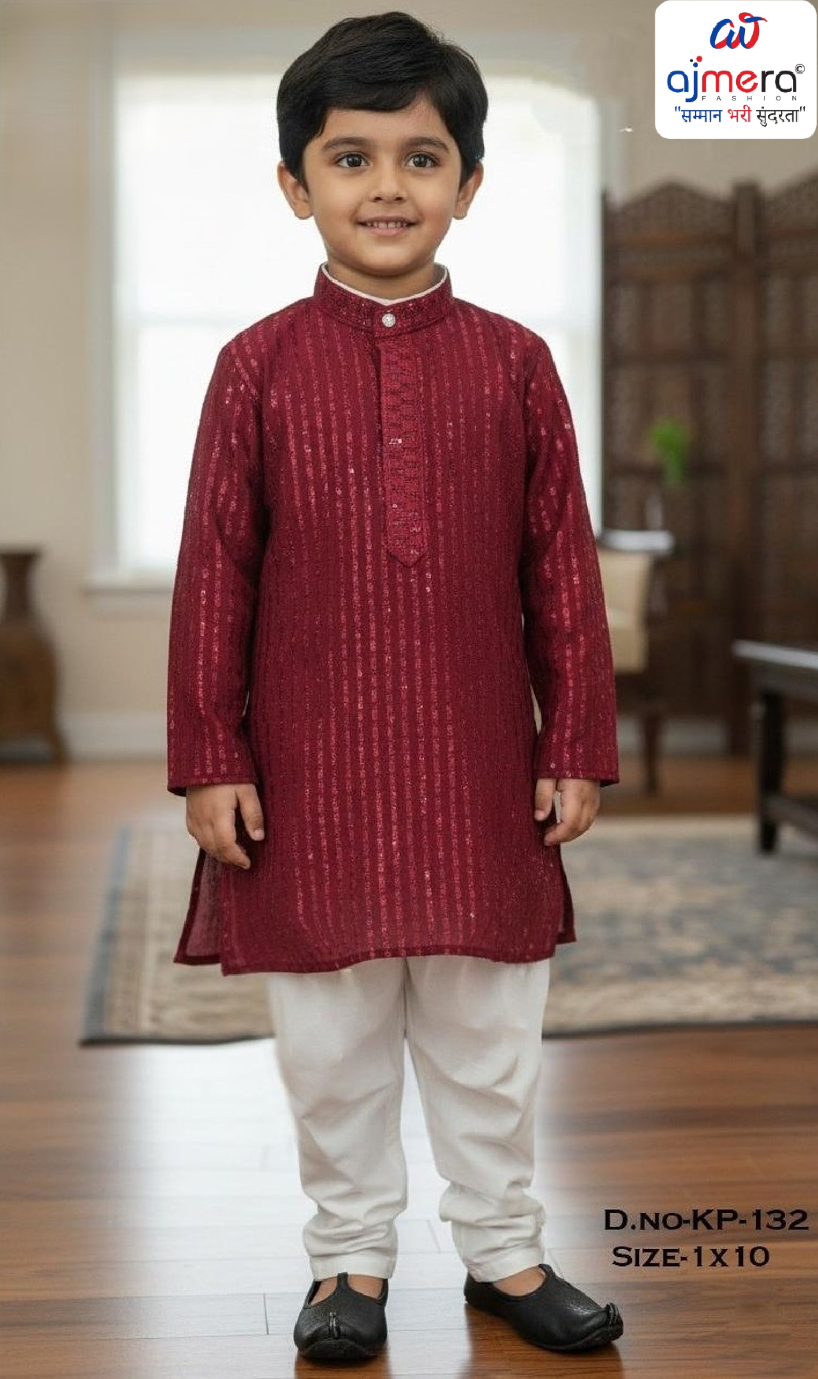 Wholesale Kids Kurta Payjama Set | JDW-KP132