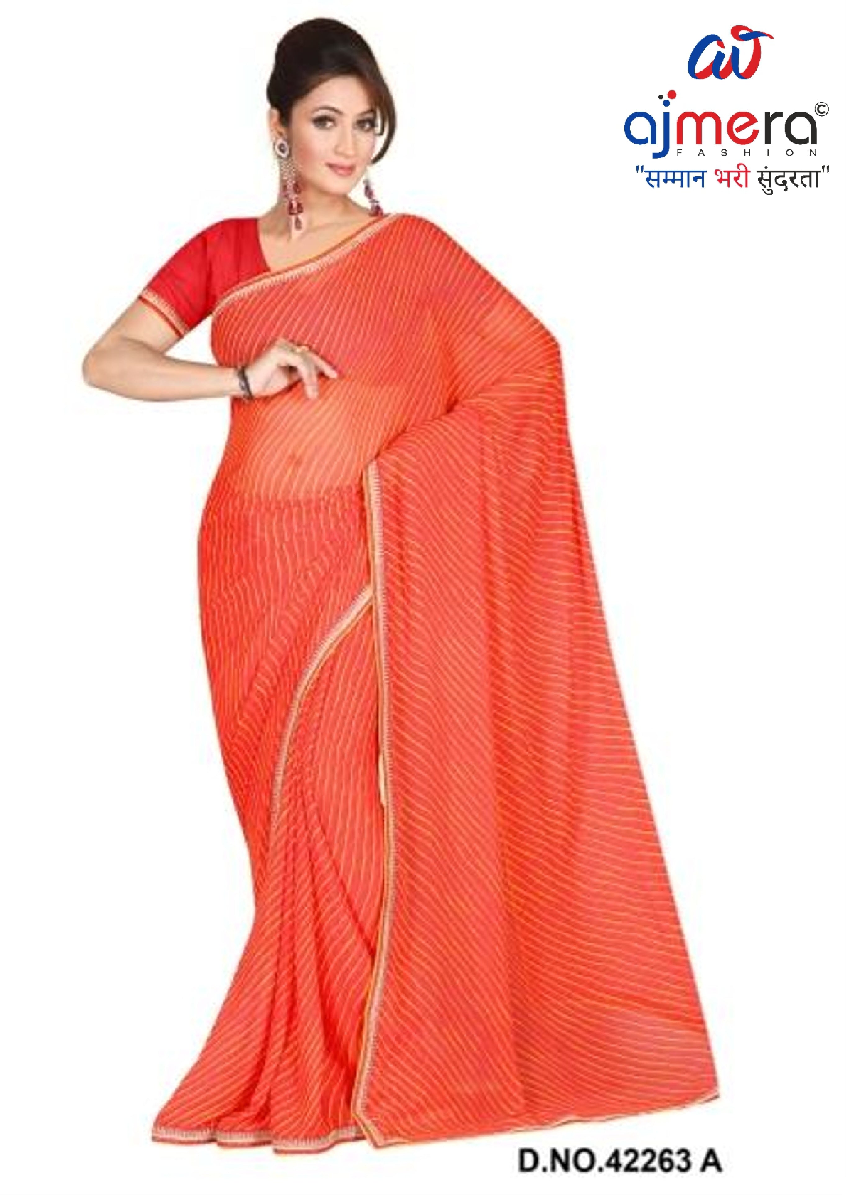 Beautiful Printed Saree with Blouse Piece for Cultural Celebrations | VER-HEERA-42263