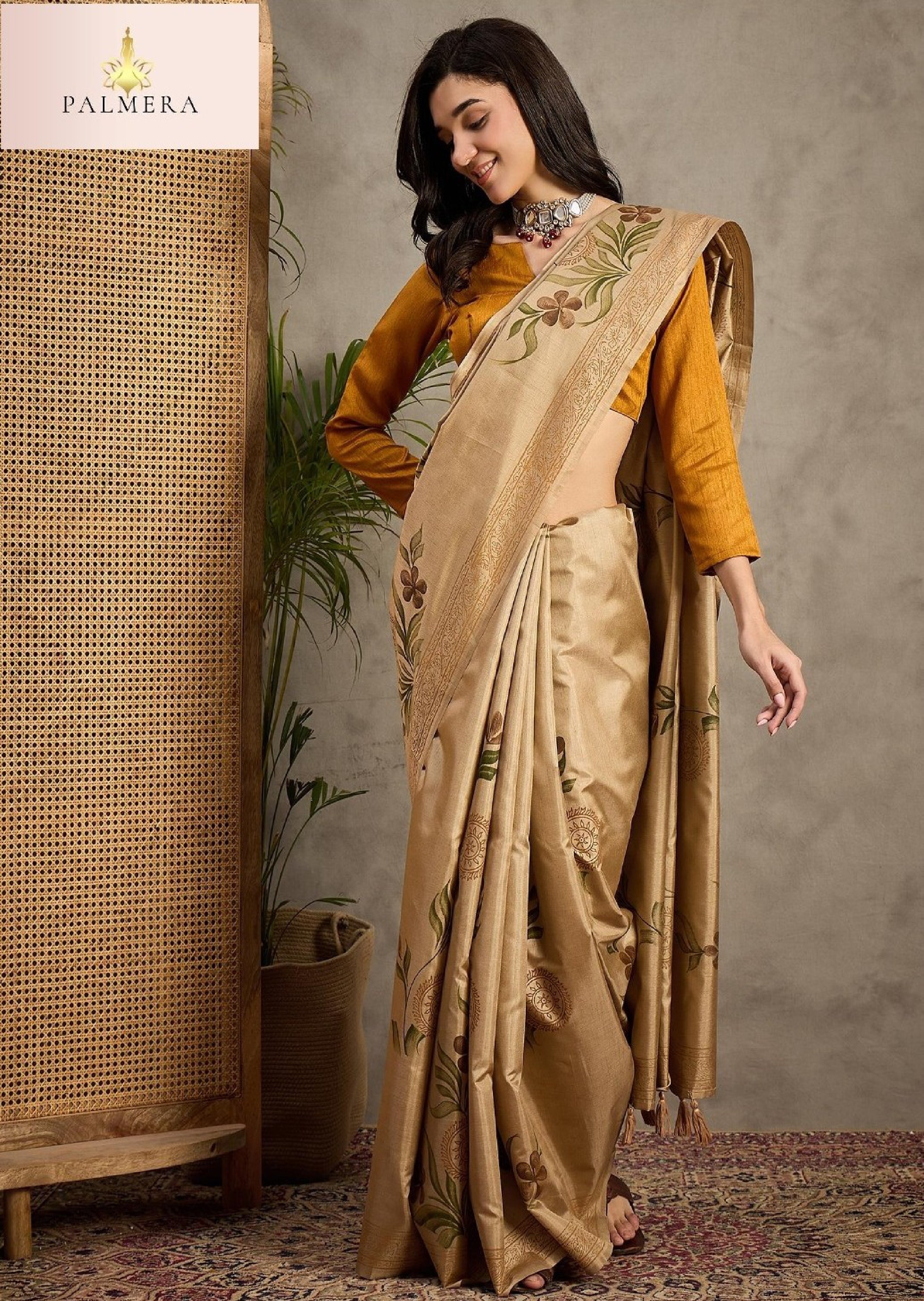 Palmera Saree Manufacturer and Palmera Saree Supplier | ALL-PANKHURI VOL-01
