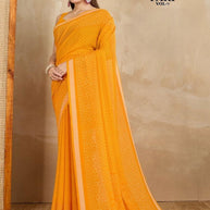 Stylish Printed Saree with Blouse Piece for Traditional Celebrations | RMF-PARI VOL-7