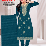 Premium Designer Unstitched Suit Set | KVF-GIFT CITY