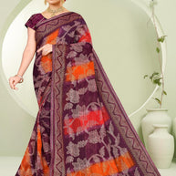 Exclusive Printed Saree with Blouse Piece for Elegant Ethnic Look  | SNR-JIVANIYA