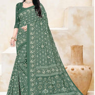 Classic Printed Saree with Blouse Piece for Timeless Traditional Style | PUS-DREAM GIRL-600