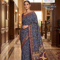 Trendy Printed Saree with Blouse Piece for Women’s Ethnic Wardrobe  | RMF-BRIDAL VOL-7