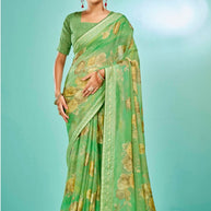 Beautiful Printed Saree with Blouse Piece for Cultural Celebrations  | RDD-TATVAM VOL-03