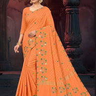 Suti Cotton Saree with Without Blouse for Premium Ethnic and Traditional Wear | PJA-SARGAM
