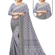Graceful Rapier Silk Matching Saree With Blouse Piece | ANT-GOURI-1