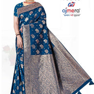 Detailed Jacquard Silk Saree With Blouse Piece | DBU-BANARASI SILK VOL-06
