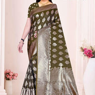 Graceful Jacquard Silk Saree with Blouse Piece for Timeless Ethnic Fashion | TUL-MALBARI SILK VOL-50