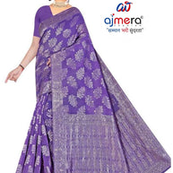Sophisticated Rapier Silk Matching Saree With Blouse Piece | DBU-SHILPA QUEEN