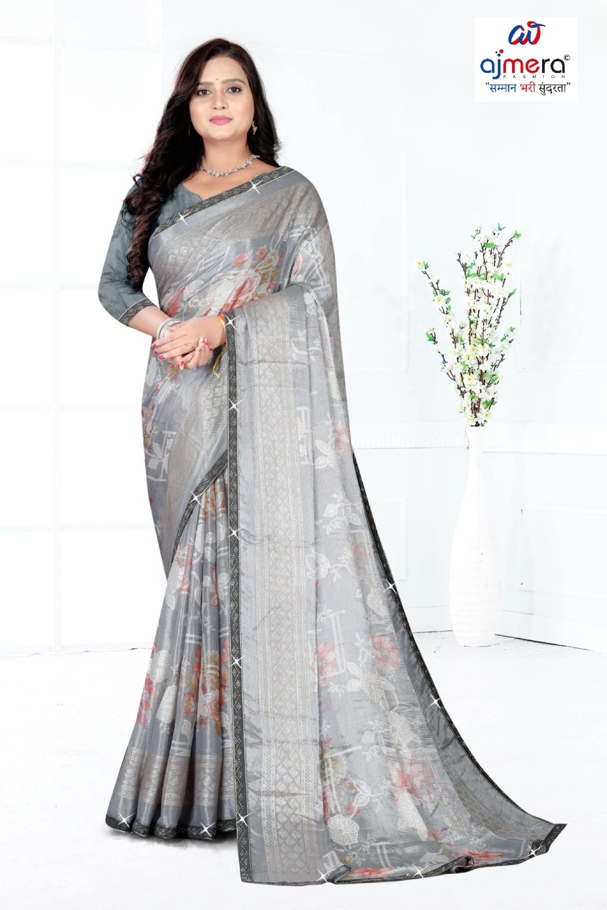 Exclusive Printed Saree with Blouse Piece for Elegant Ethnic Look | TTS-HEENA VOL-29