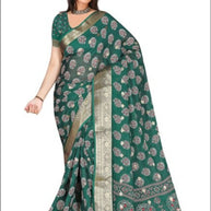 Contemporary Printed Saree with Blouse Piece for Premium Wear | VER-NAZAKAT-42546