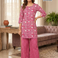 Designer Floral Style Kurti Set for Women | AAC-FLORA
