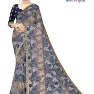 Trendy Printed Saree with Blouse Piece for Women’s Ethnic Wardrobe  | TTS-RATNALEKHA