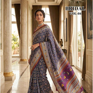 Graceful Printed Saree with Blouse Piece for Modern Ethnic Fashion | RMF-BRIDAL VOL-4