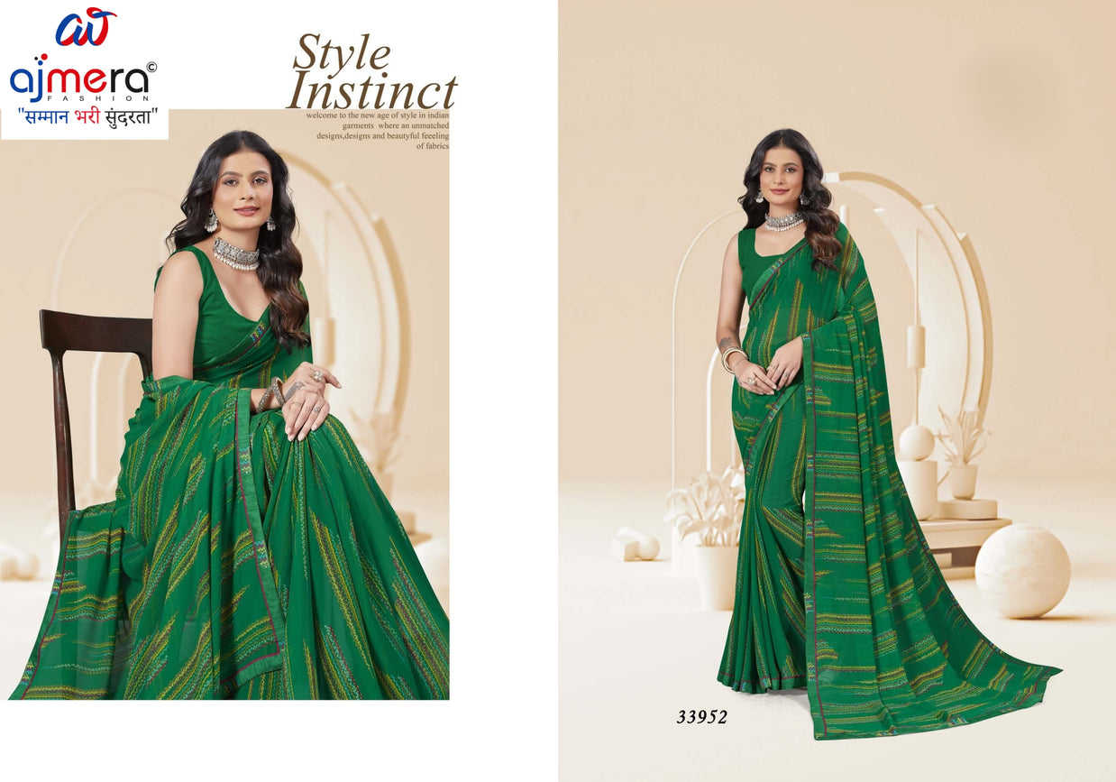 Beautiful Printed Saree with Blouse Piece for Cultural Celebrations  | RDD-BHOOMI VOL-06