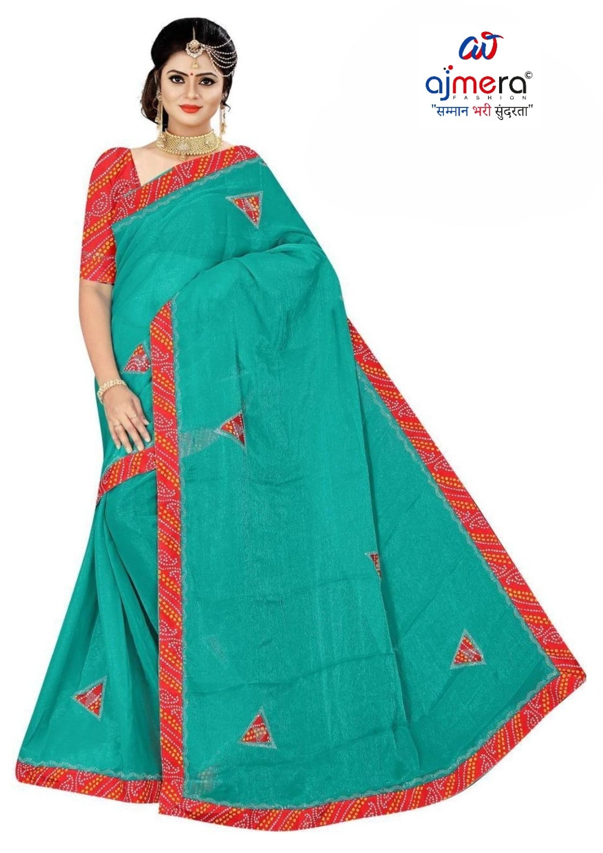 Saree Manufacturer in Surat with Blouse Piece for Premium Ethnic and Traditional Wear | RAL-BHOOL BHULAIYAA