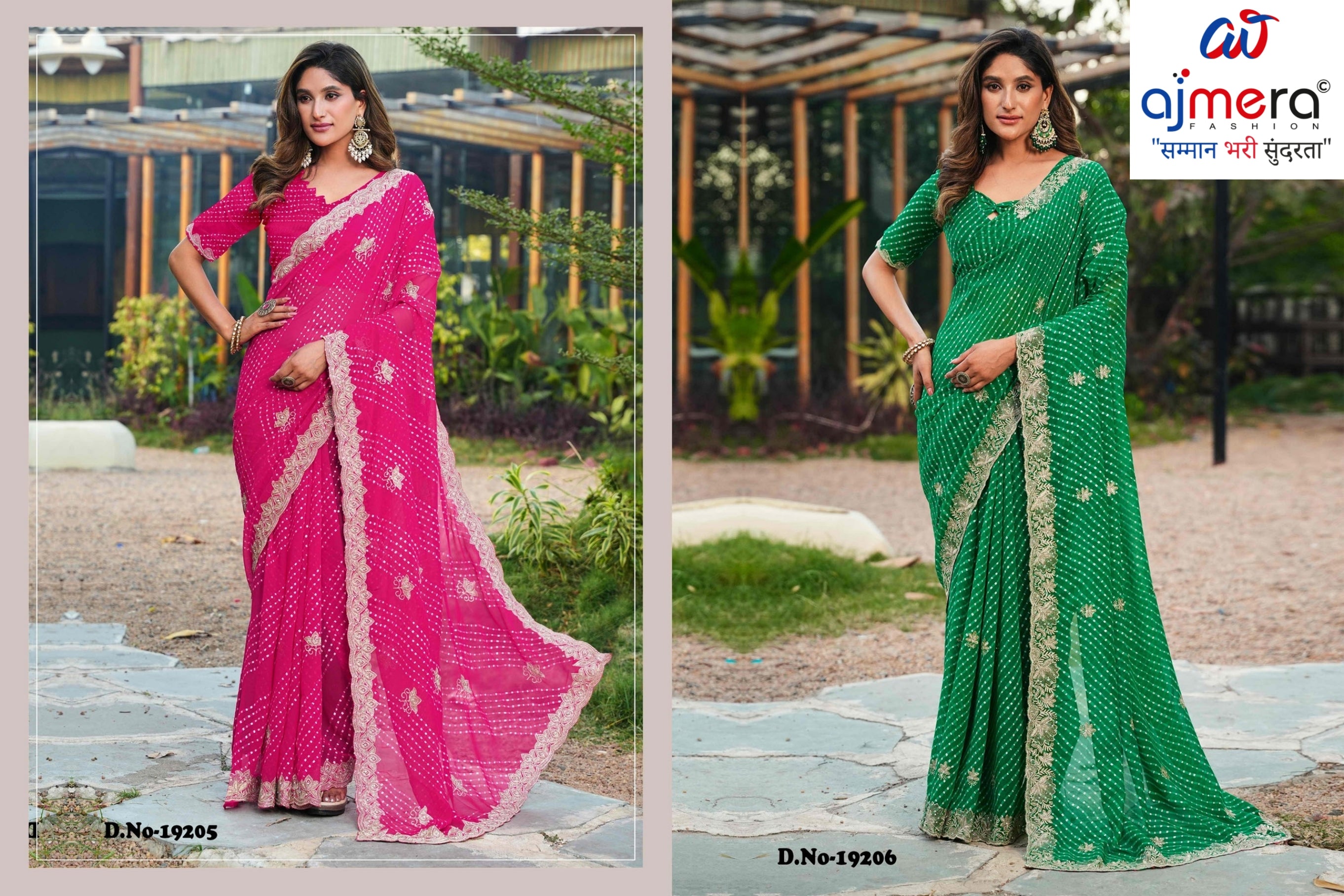 Fashionable Printed Saree without Blouse for Festive Collection  | JS-KANCHAN-2