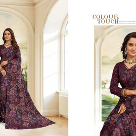Stylish Printed Saree with Blouse Piece for Traditional Celebrations  | RDD-KAAMYA VOL-03
