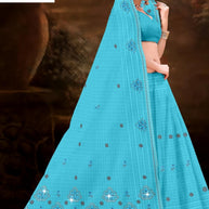 Fancy Cotton Saree with Without Blouse for Premium Ethnic and Traditional Wear | PJA-TOM AND JERRY
