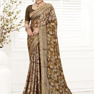 Premium Printed Saree with Matching Blouse Piece for Ethnic Elegance | TTS-GULSHAN VOL-8