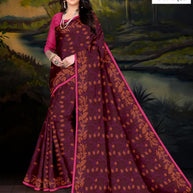Handloom Cotton Saree with Without Blouse for Premium Ethnic and Traditional Wear | PJA-DIAMOND COTTON