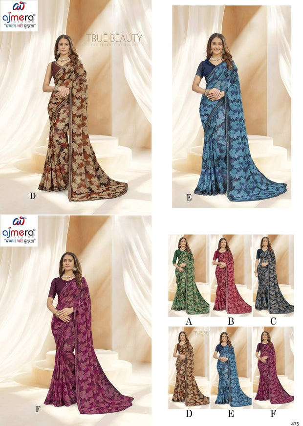 Contemporary Printed Saree with Blouse Piece for Premium Wear  | RDD-MANVI