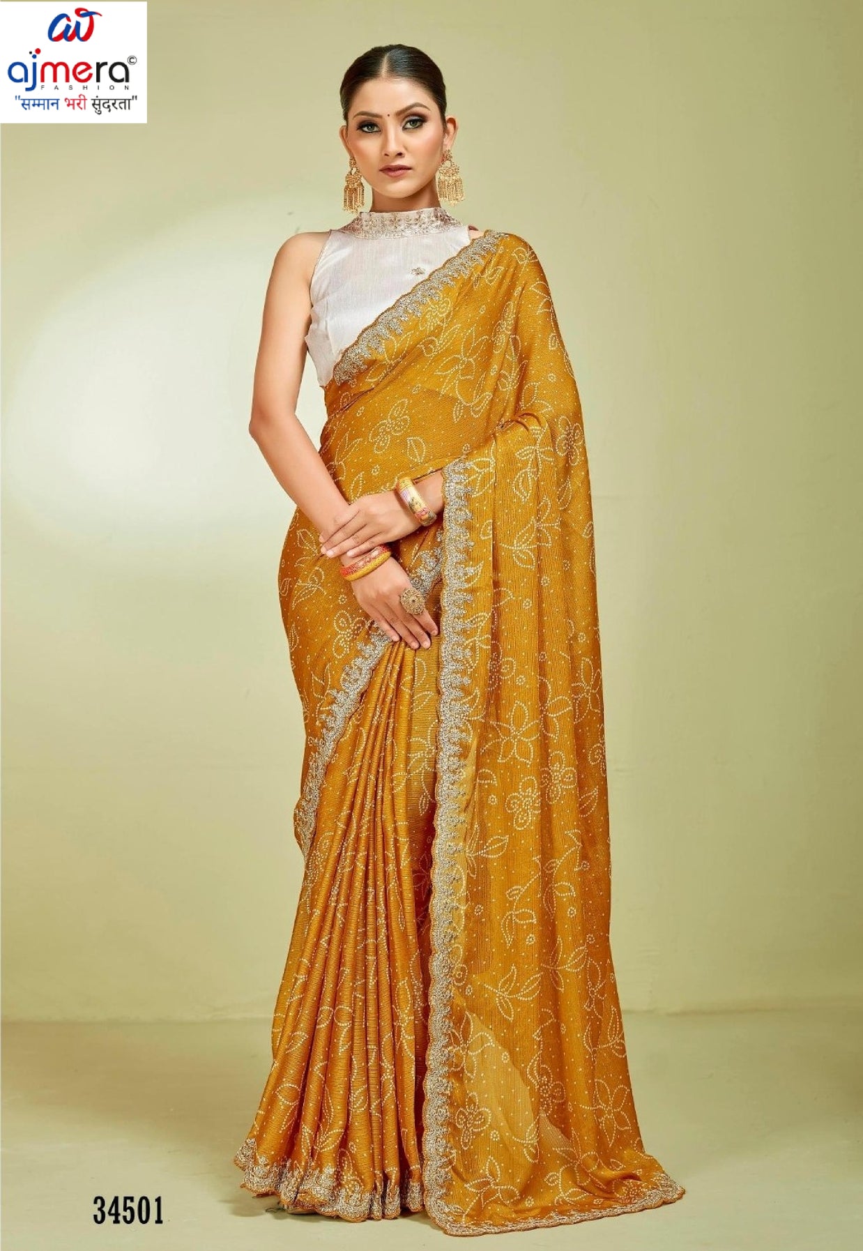 Elegant Printed Saree with Designer Blouse Piece for Festive Wear | RDD-SIGNATURE