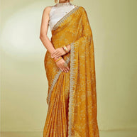 Elegant Printed Saree with Designer Blouse Piece for Festive Wear | RDD-SIGNATURE
