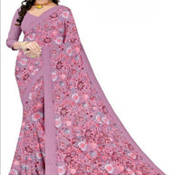 Heavy Reniyal Print Loose Saree without Blouse for Premium Ethnic and Traditional Wear | CAS-PREMIUM