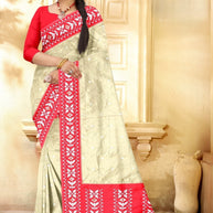Classic Jacquard Silk Saree with Blouse Piece for Elegant Traditional Look | DOF-BEAGAUM BEAUTY-1