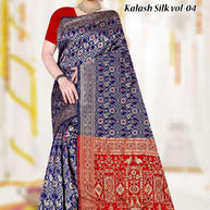 Crafted Rapier Silk Matching Saree With Blouse Piece | TUL-KALASH SILK VOL-04
