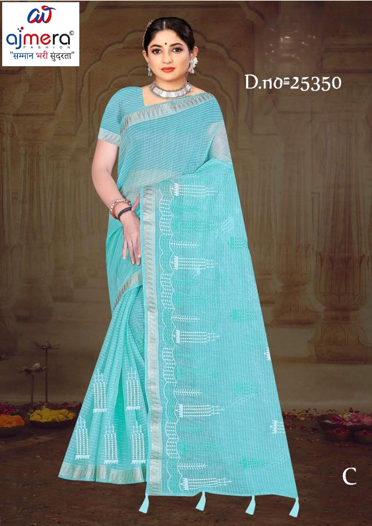 Elegant Jacquard Silk Saree with Designer Blouse Piece for Festive Elegance | MTE-25350