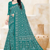 Classic Printed Saree with Blouse Piece for Timeless Traditional Style | PUS-DREAM GIRL-600